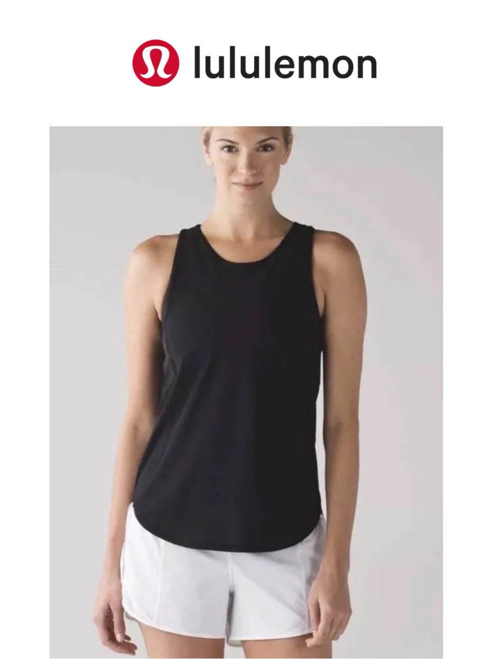 lululemon athletica Sculpt II Tank - black